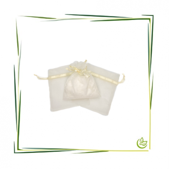 Organza Beutel Champagne (12x15cm)